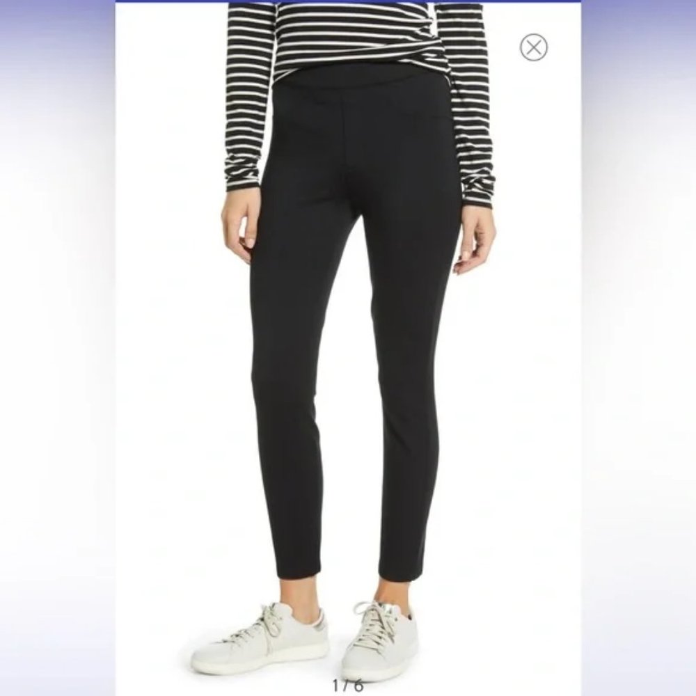 SPANX 4-Pocket Skinny Ankle Length Ponte Pants - S